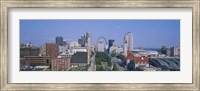 Framed High Angle View Of A City, St Louis, Missouri, USA