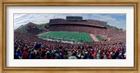 Framed University Of Wisconsin Football Game, Camp Randall Stadium, Madison, Wisconsin, USA