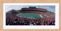 Framed University Of Wisconsin Football Game, Camp Randall Stadium, Madison, Wisconsin, USA