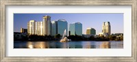 Framed Orlando skyline, Florida