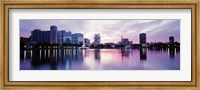 Framed Lake Eola In Orlando, Orlando, Florida, USA