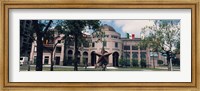 Framed Facade of a building, Texas State History Museum, Austin, Texas, USA