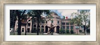 Framed Facade of a building, Texas State History Museum, Austin, Texas, USA