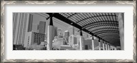 Framed San Francisco, California (black and white)