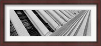 Framed Courthouse Steps in New York City, New York State