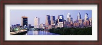 Framed Skyline View of Downtown Philadelphia