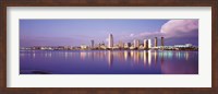 Framed USA, California, San Diego, Financial district