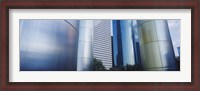 Framed Close up of Buildings in Houston, Texas