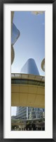 Framed Low angle view of buildings in a city, Enron Center, Houston, Texas