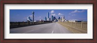 Framed Dallas Skyscapers, Texas