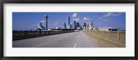 Framed Dallas Skyscapers, Texas