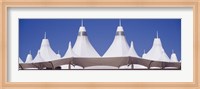 Framed Roof of a terminal building at an airport, Denver International Airport, Denver, Colorado, USA