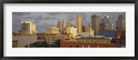 Framed Kansas City, Missouri Skyline