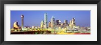 Framed Dallas Texas USA