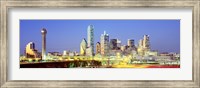 Framed Dallas Texas USA