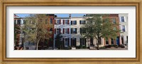 Framed Row homes, Philadelphia
