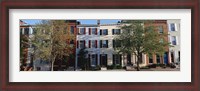 Framed Row homes, Philadelphia