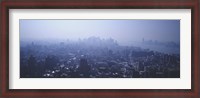 Framed Smog Over New York, NYC, New York City, New York State, USA