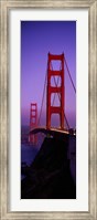 Framed Golden Gate Bridge San Francisco (horizontal)