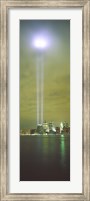 Framed Evening, Towers Of Light, Lower Manhattan, NYC, New York City, New York State, USA