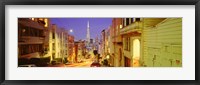 Framed Evening In San Francisco, San Francisco, California, USA