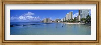 Framed Waikiki Beach Honolulu Oahu HI