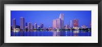 Framed Dusk, Miami Florida, USA