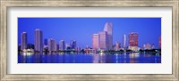 Framed Dusk, Miami Florida, USA