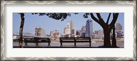 Framed View of Cincinnati OH
