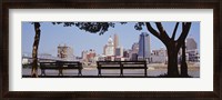 Framed View of Cincinnati OH