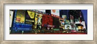 Framed Billboards On Buildings In A City, Times Square, NYC, New York City, New York State, USA