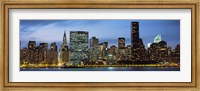 Framed Manhattan, NYC, New York City, New York State, USA