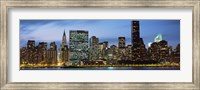 Framed Manhattan, NYC, New York City, New York State, USA