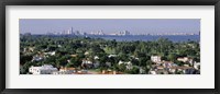 Framed High Angle View Of The City, Miami, Florida, USA