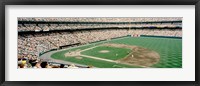 Framed Baseball field in Baltimore, Maryland