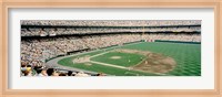 Framed Baseball field in Baltimore, Maryland