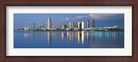 Framed San Diego from the Water