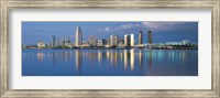Framed San Diego from the Water