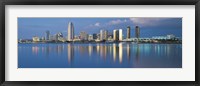 Framed San Diego from the Water