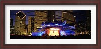 Framed Pritzker Pavilion, Millennium Park, Chicago, Illinois, USA