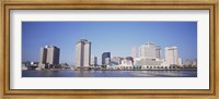 Framed New Orleans skyline, Louisiana