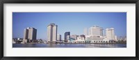 Framed New Orleans skyline, Louisiana