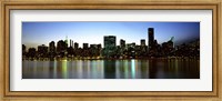 Framed Skyscrapers In A City, NYC, New York City, New York State, USA