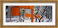 Framed Gates Project in Snow