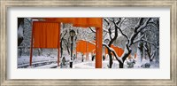 Framed Gates Project in Snow