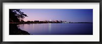 Framed Buildings Along A Lake, Lake Monona, Madison, Wisconsin, USA