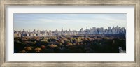 Framed View Over Central Park, Manhattan, NYC, New York City, New York State, USA