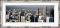 Framed Skyscrapers in Atlanta, Georgia, USA