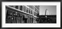 Framed Entrance Of A Building, Old Town, St. Louis, Missouri, USA