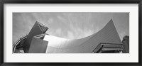 Framed Low Angle View Of A Building, Millennium Park, Chicago, Illinois, USA